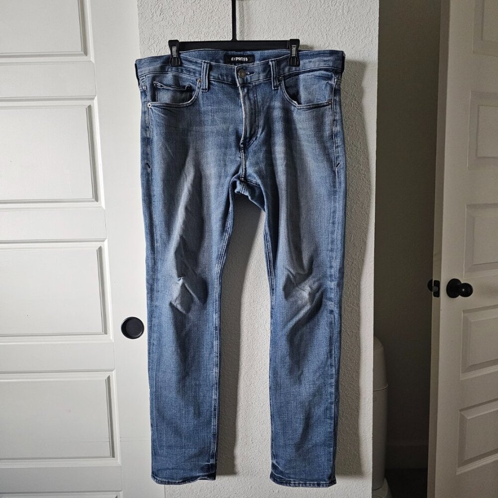 Express 4-Way Stretch Slim Fit Jeans